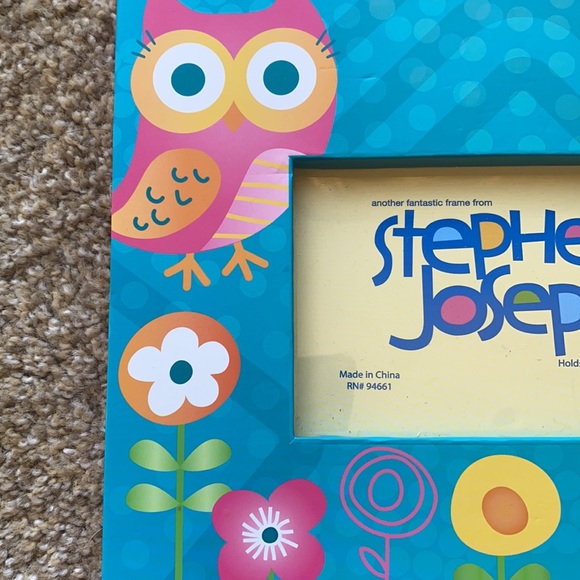Stephen Joseph picture frame holds 4”x6” picture - Picture 7 of 11